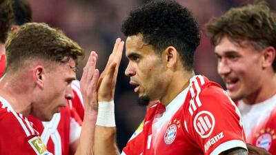 Luis Díaz brilla con el Bayern Múnich.