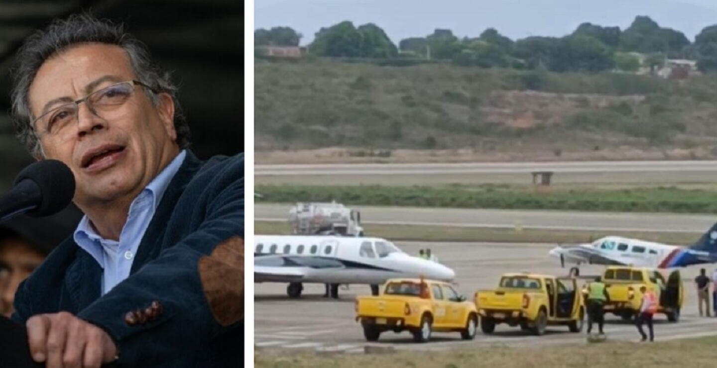 Petro sobre avión venezolano que aterrizó en Cúcuta: "Se trata de una emergencia"