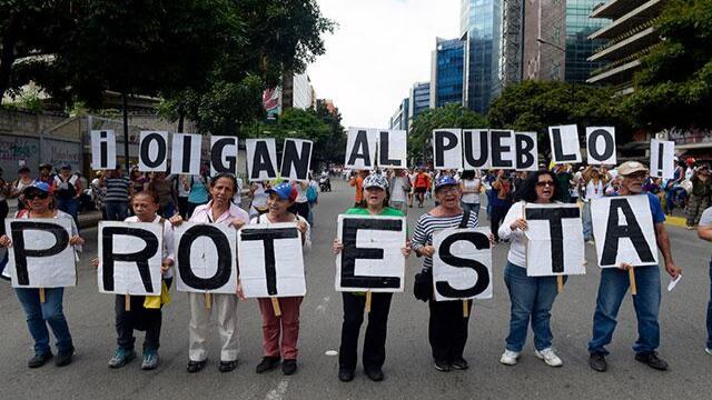 Venezolanos marchan para bloquear la elección de la Asamblea Constituyente