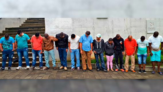 112085_Banda delincuencial llamada ‘Los coyotes’ / Foto: Cortesía Policía Metropolitana