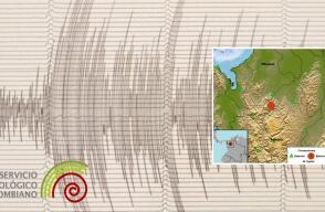 Temblor en Colombia hoy, 24 de diciembre: sismo de magnitud 3,7 se reportó en Antioquia