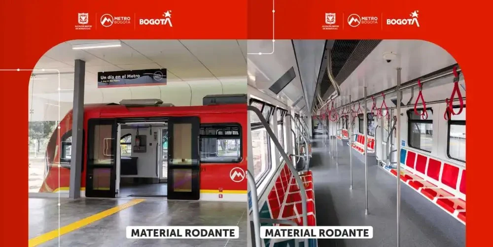 Fotos del interior del metro de Bogotá Fotos del interior del metro de Bogotá
