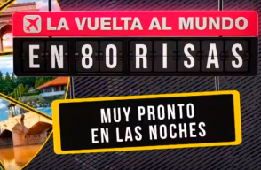 Santiago Rodríguez vuelve para ser el piloto de La Vuelta al Mundo en 80 Risas.