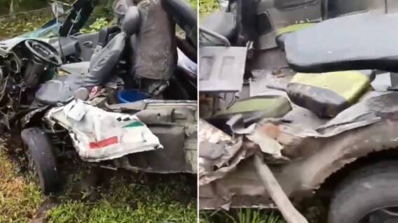 Mortal accidente en vía de Tumaco, Nariño Mortal accidente en vía de Tumaco, Nariño