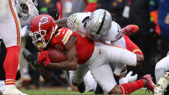 Acción de juego del partido más reciente de los Kansas City Chiefs (Imagen de referencia) Acción de juego del partido más reciente de los Kansas City Chiefs (Imagen de referencia)