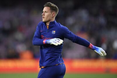 Marc-Andre ter Stegen, arquero del Fútbol Club Barcelona. Marc-Andre ter Stegen, arquero del Fútbol Club Barcelona.