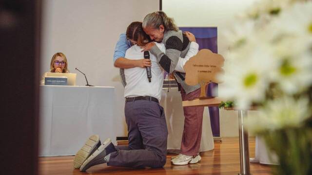 Rosalba Angélica Quintero de Giraldo y Yésica Natalia Giraldo Marín