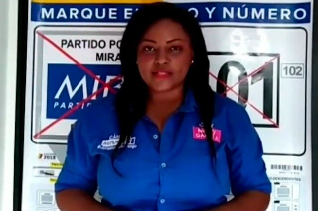 Nelly García, aspirante a la Cámara por el Partido MIRA