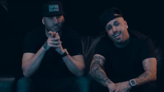 303308_BLU Radio. Nicky Jam y Valentino / foto: pantallazo de cuenta oficial en YouTube NickyJamTV