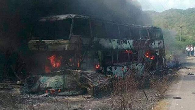 Siete muertos y cuarenta heridos por accidente de tránsito en Anzoátegui, Venezuela