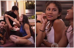 Incómodo momento en el Desafío: Kevyn recibió mensaje de su novia y así reaccionó Natalia