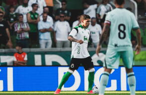 Gustavo Puerta es una de las figuras de Racing de Santander.