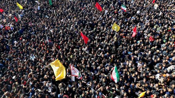 352207_BLU Radio. Funeral en Irán del general Qassem Soleimani / Foto: AFP 352207_BLU Radio. Funeral en Irán del general Qassem Soleimani / Foto: AFP