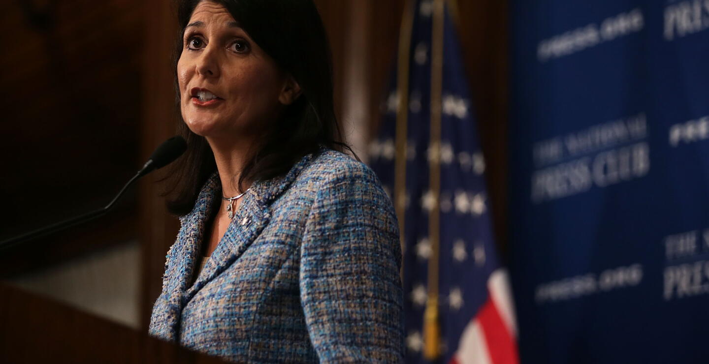 288575_BLU Radio: Nikki Haley / AFP