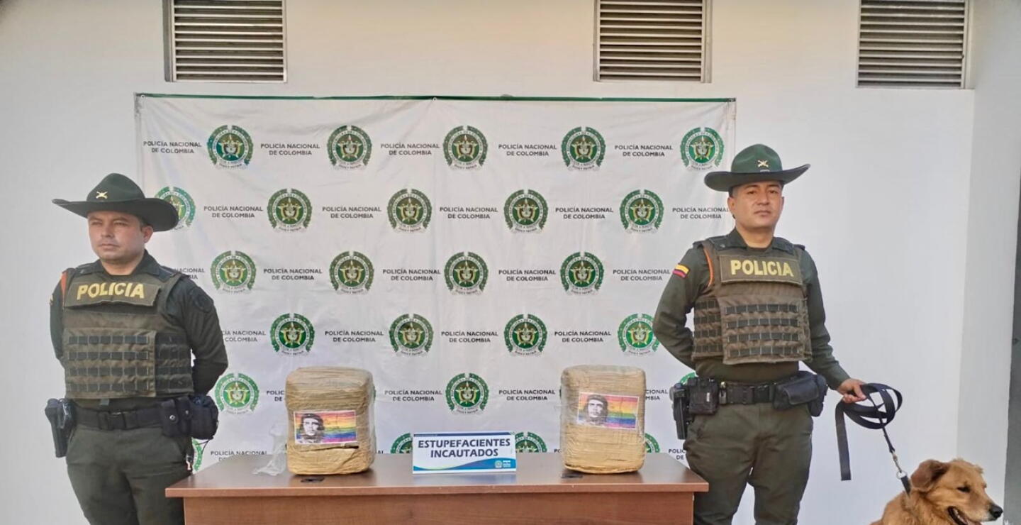 Incautación de droga en San Gil