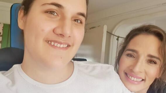 Luly Bossa y su hijo Ángelo Bossa Luly Bossa y su hijo Ángelo Bossa