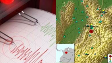 Temblor en Colombia en la madrugada de este 20 de enero de 2026: epicentro y magnitud del sismo