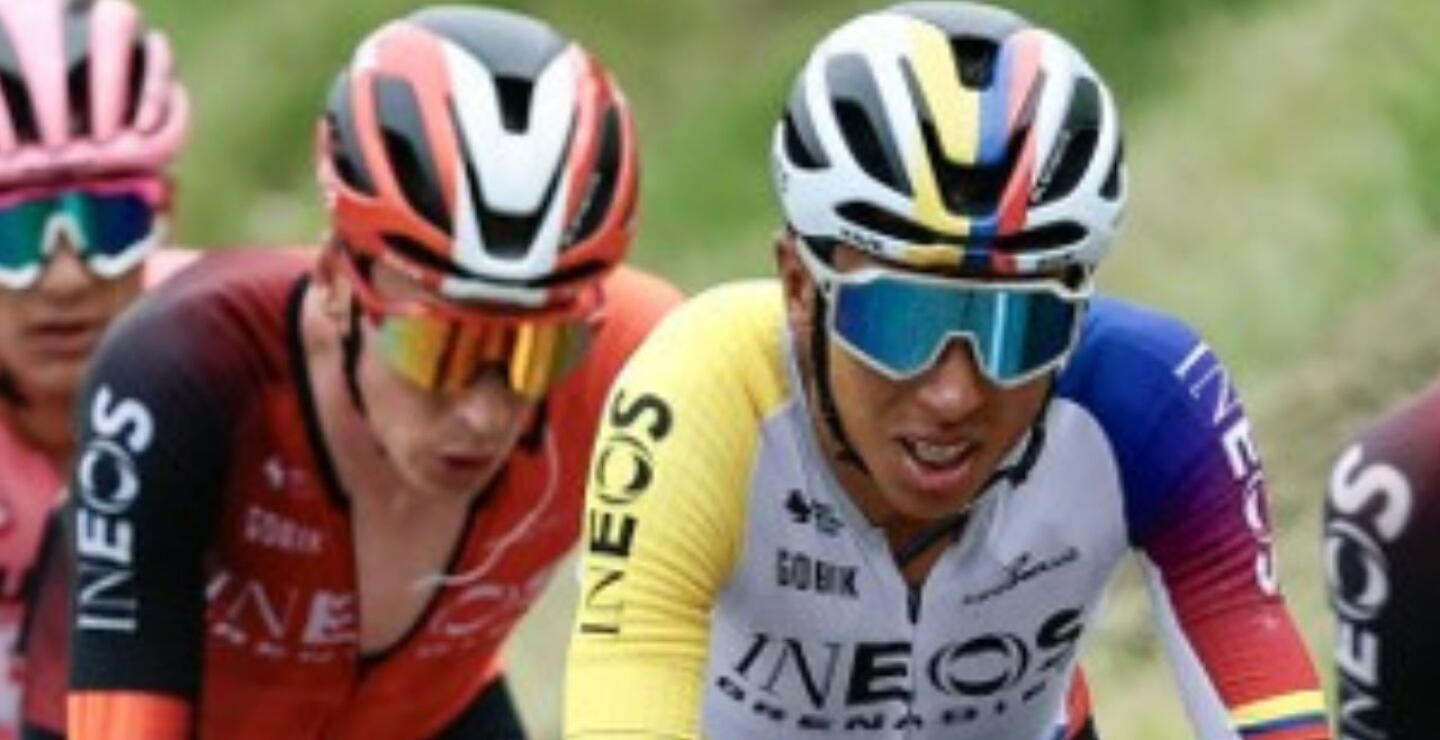 Egan Bernal, ciclista colombiano.