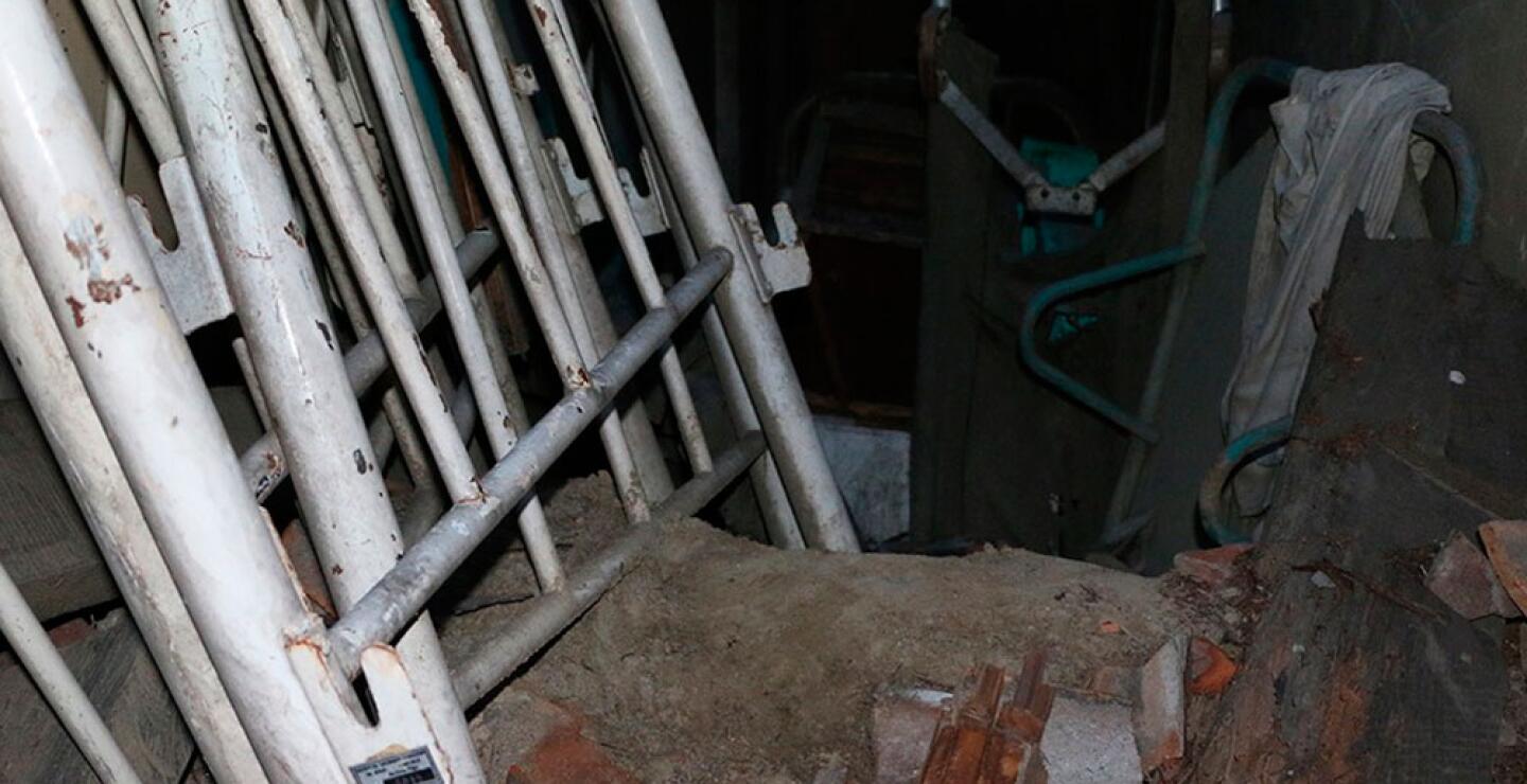 267528_Túneles en Hospital San Juan de Dios de Cartago. Foto: Gobernación del Valle.