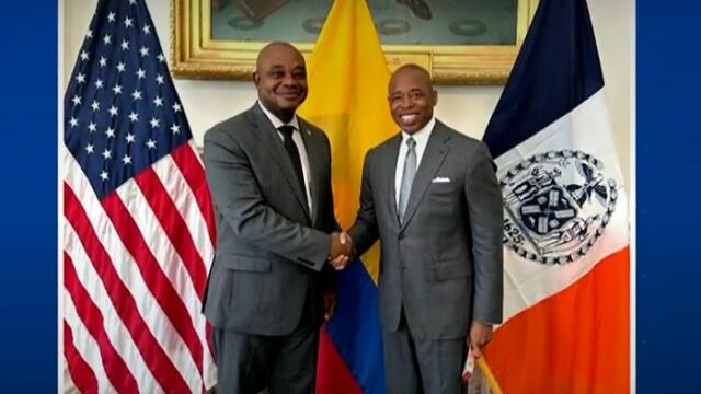 Eric Adams, alcalde de Nueva York, visitará Colombia para conocer más sobre la crisis de migrantes Eric Adams, alcalde de Nueva York, visitará Colombia para conocer más sobre la crisis de migrantes