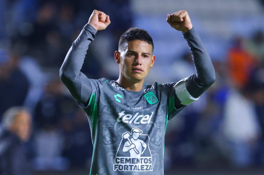 A qué hora juega HOY James Rodríguez en México, León vs Toluca, por ...
