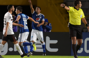 313257_Blu Radio. Millonarios vs General Díaz de Paraguay. Foto: AFP
