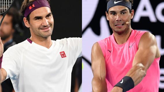 352836_BLU Radio. Roger Federer y Rafael Nadal / Fotos: AFP 352836_BLU Radio. Roger Federer y Rafael Nadal / Fotos: AFP