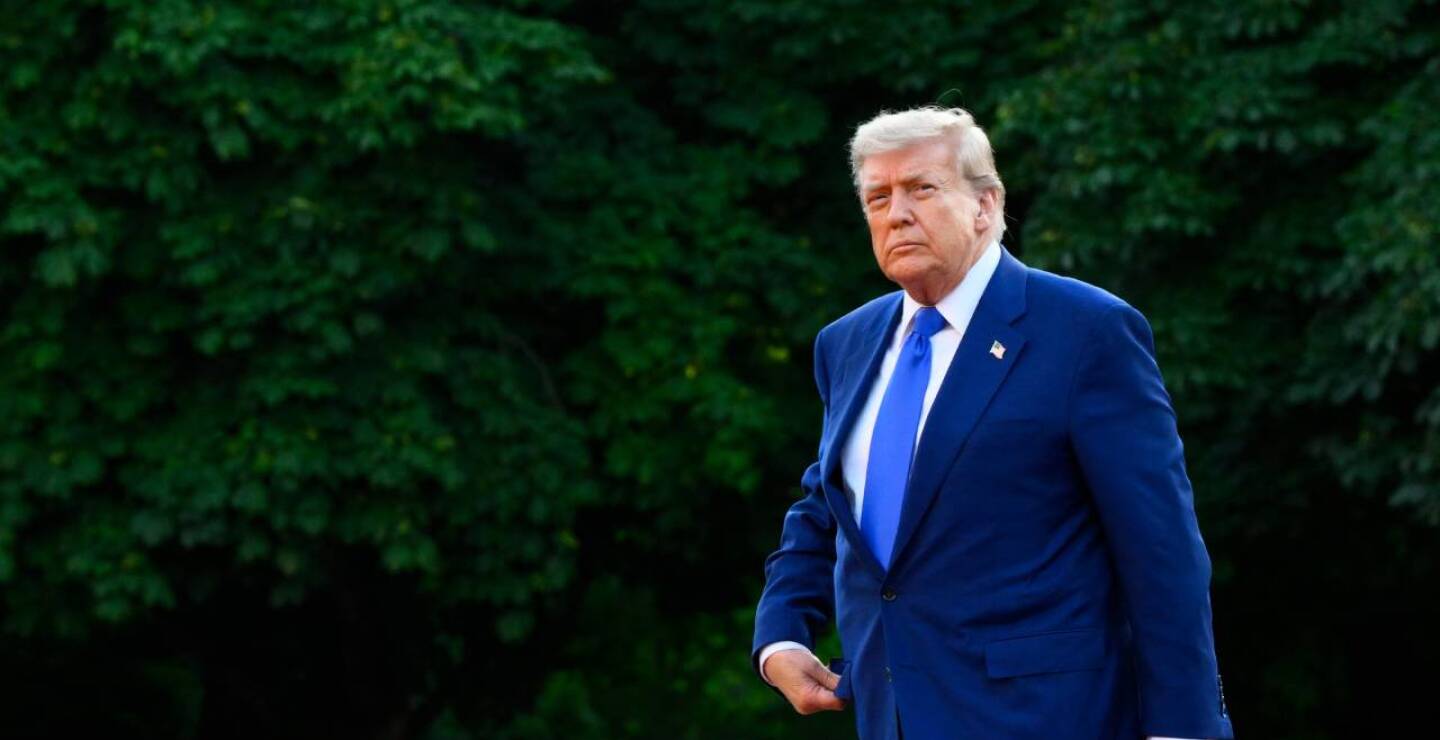 El presidente de Estados Unidos, Donald Trump.