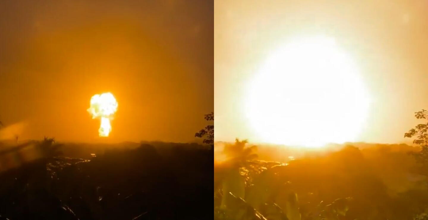 Impresionantes imágenes de erupción de volcán en Antioquia: evacúan viviendas cercanas