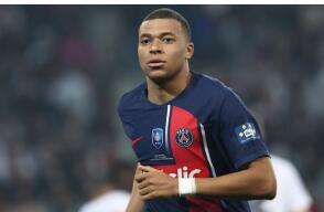 Kylian Mbappé en su paso por el PSG.