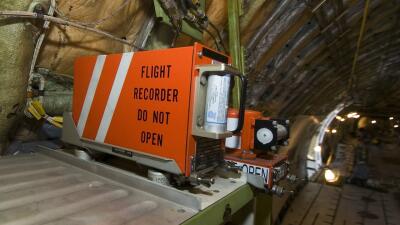 Caja negra de un avi