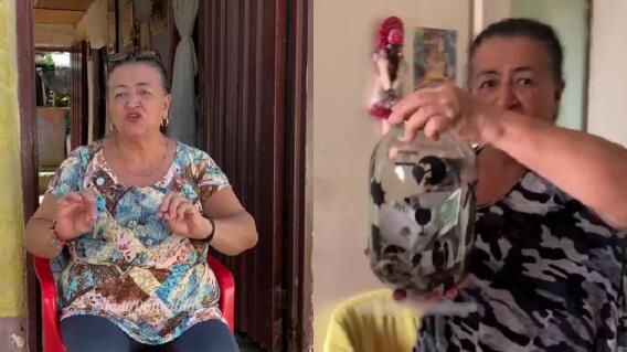 Mujer trabaja vendiendo chismes y ya se compró dos casas Mujer trabaja vendiendo chismes y ya se compró dos casas