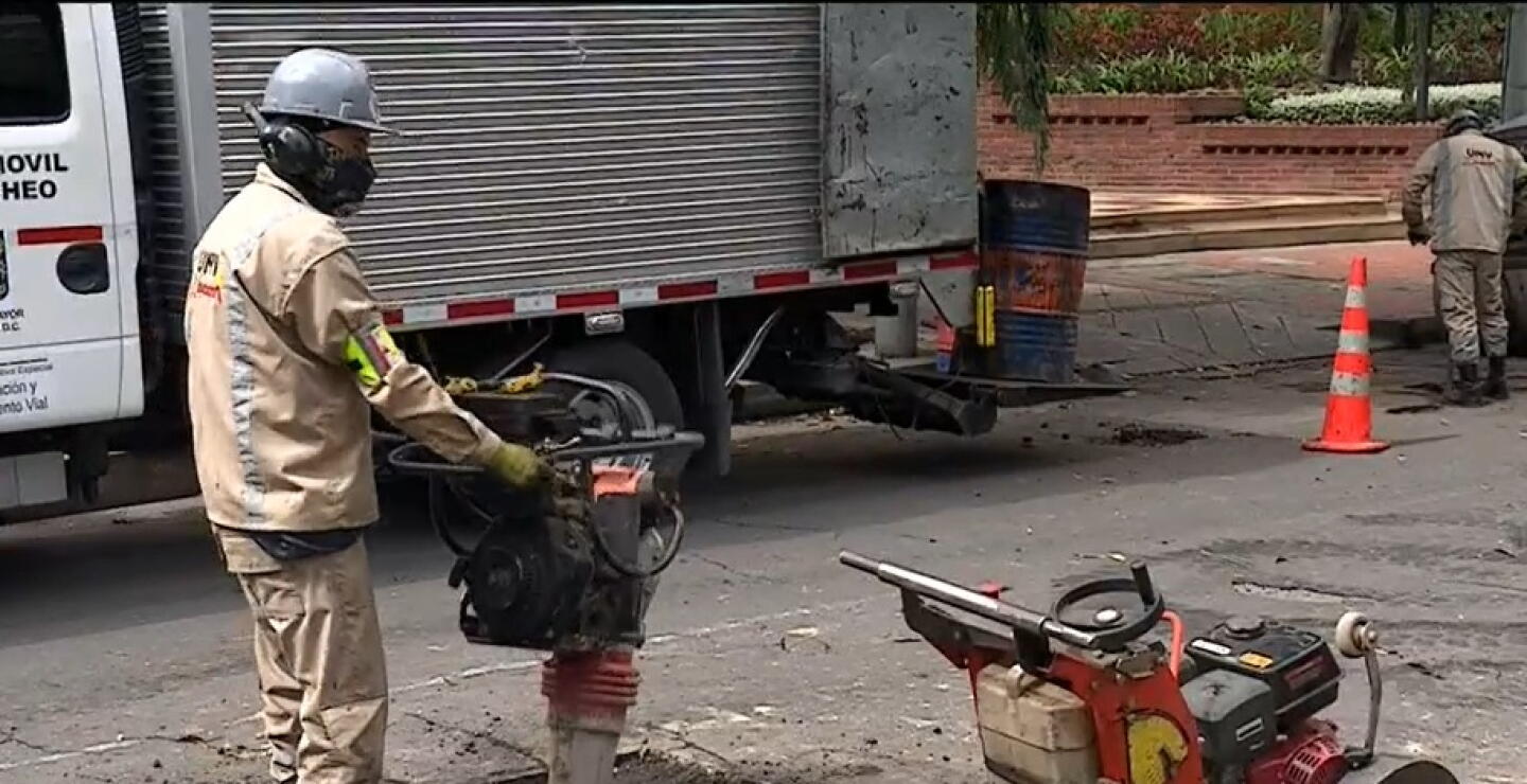 Inició el plan de choque para tapar más de 56.000 huecos en Bogotá