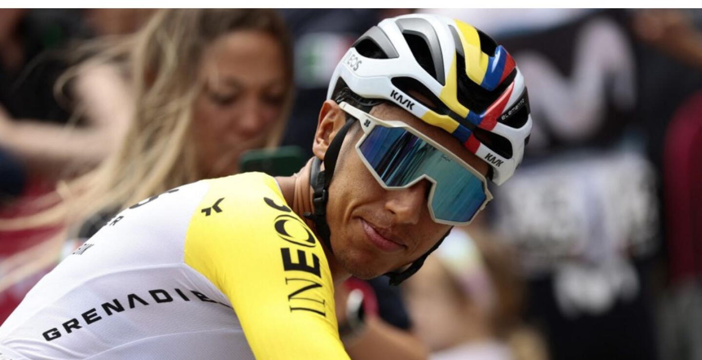 Egan Bernal, ciclista colombiano.