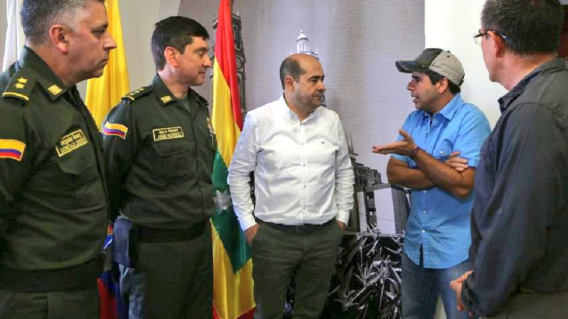 277117_La Policía de Barranquilla está recibiendo refuerzos para garantizar seguridad. Foto: twitter @AlejandroChar