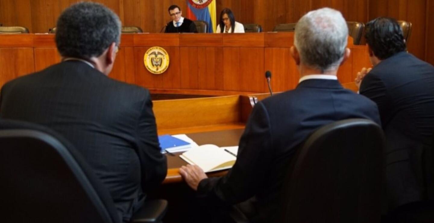 376232_Álvaro Uribe / Foto Corte Suprema de Justicia