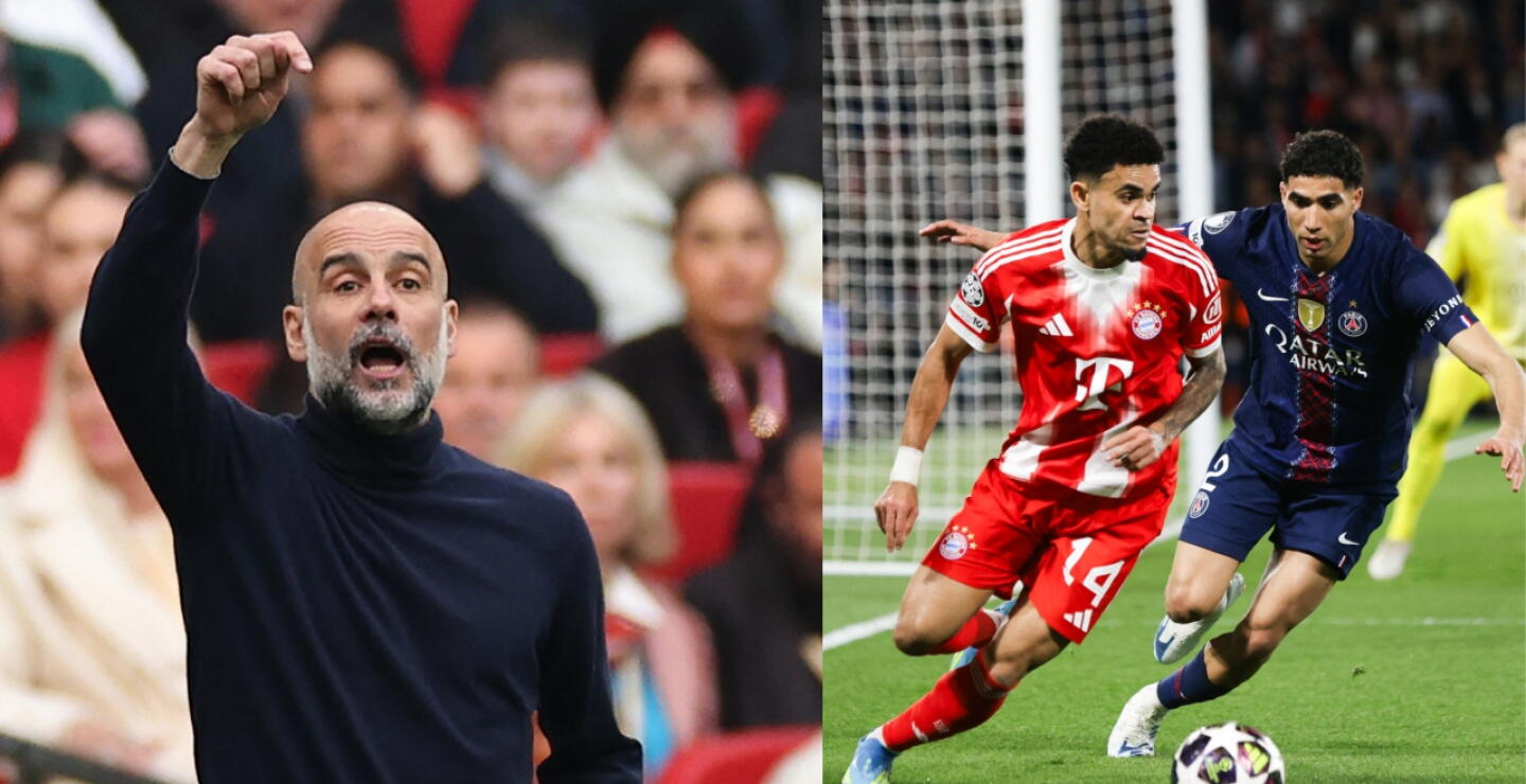 Pep Guardiola, DT del Manchester City, habló del PSG vs. Bayern Múnich, por la Champions. 