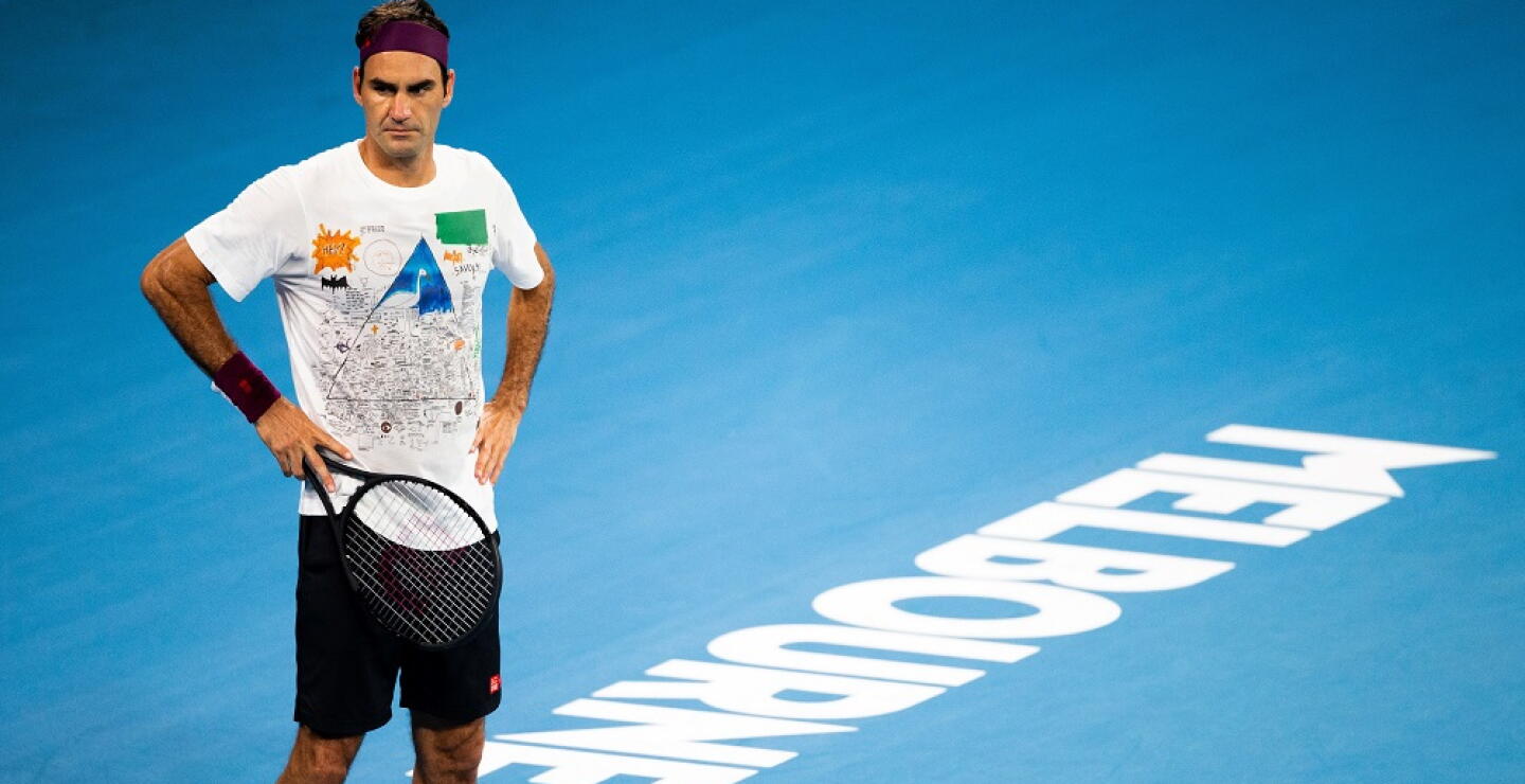 353046_BLU Radio. Roger Federer en Melbourne / Foto: AFP