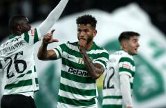 Luis Javier Suárez es gran figura en Sporting Lisboa.