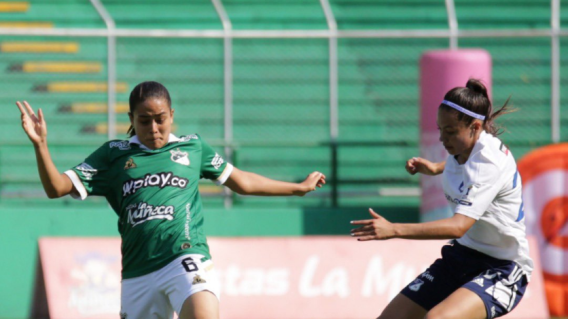 Cali y Millonarios se enfrentaron en la tercera fecha de la Liga femenina 2023.