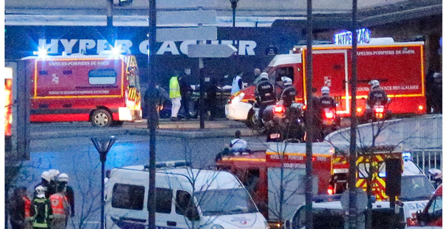 Ataque a una tienda kosher judía. 