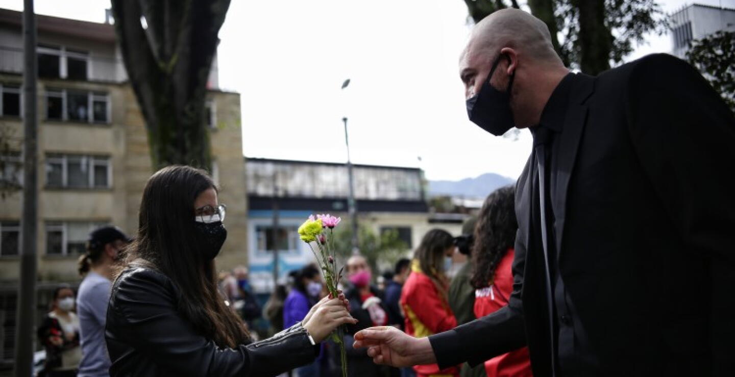 Protestas en Bogotá