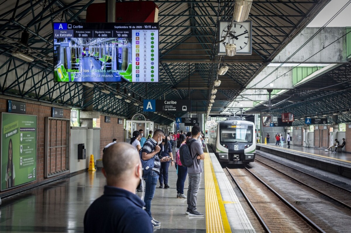 Metro de Medellín y pico y placa volverán a funcionar con normalidad desde este miércoles - BluRadio