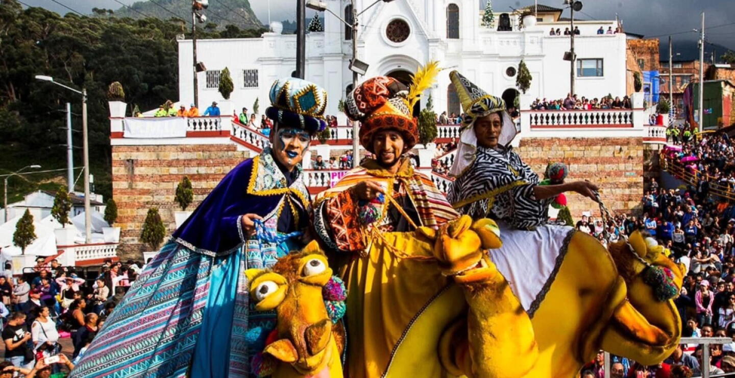 Fiesta de Reyes Magos en Bogotá