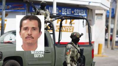 Militares mexicanos resguardan funeraria donde velan al narcotraficante alias El Mencho