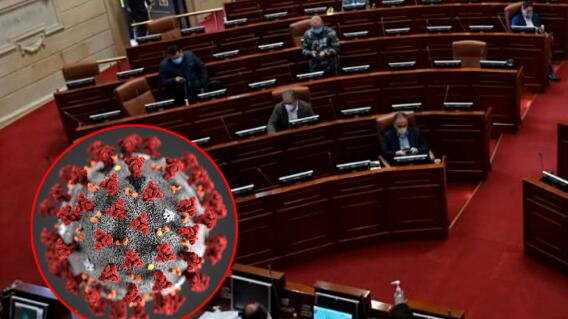 366271_Casos de coronavirus en el Congreso // Imágenes: Cámara de Representantes / AFP