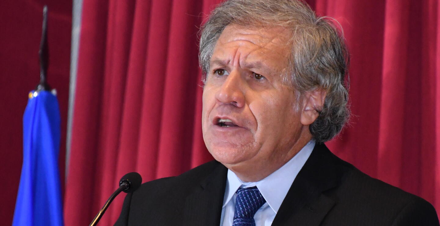 293761_BLU Radio. Luis Almagro - OEA // Foto: AFP