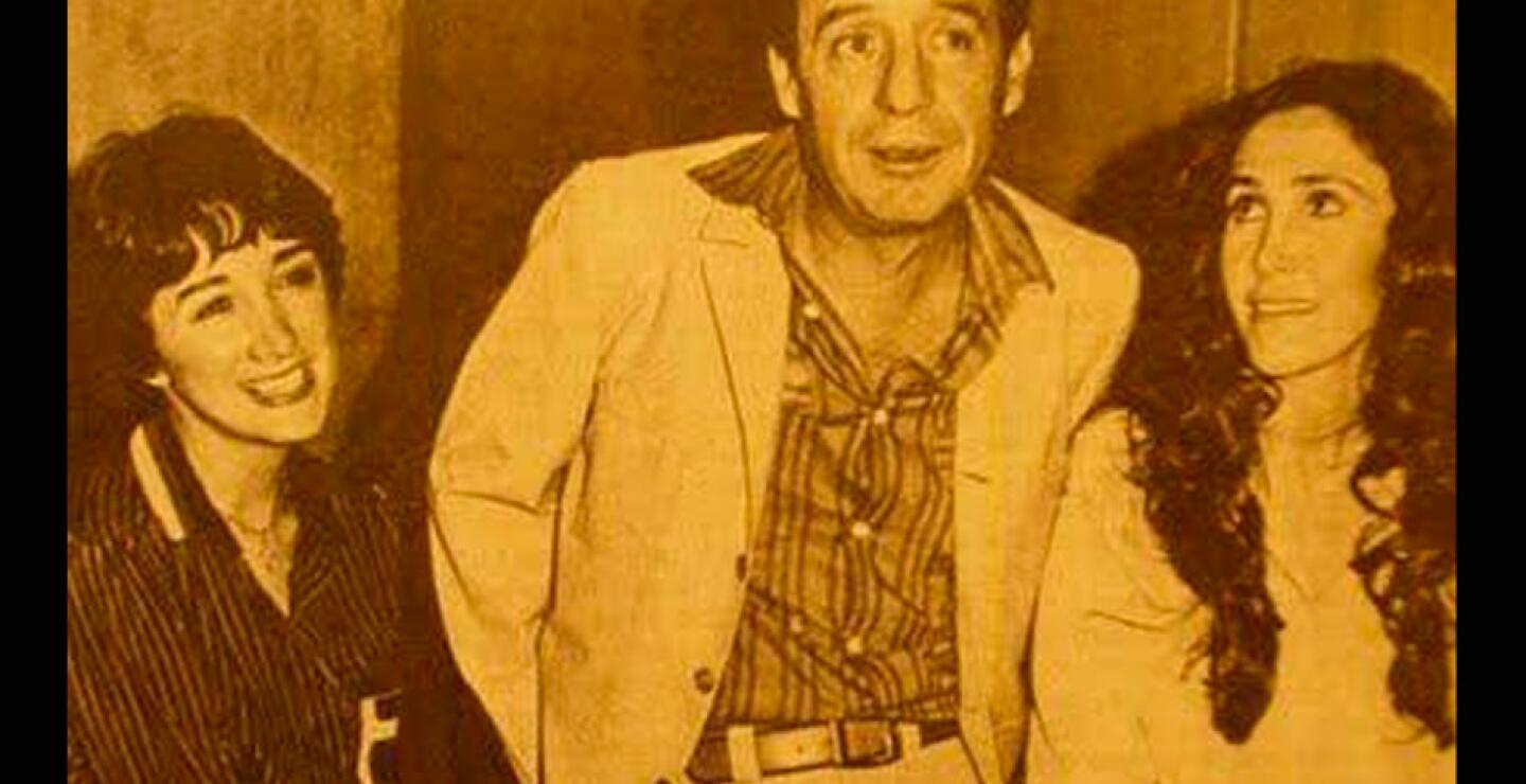 Con Florinda Mesa y Antonieta de las Nieves. Con Florinda Mesa y Antonieta de las Nieves.