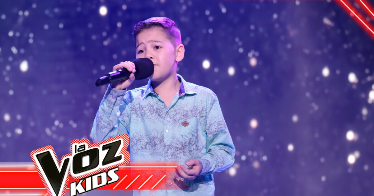 Julian Camilo Shone In The Diamond Of La Voz Kids With His Joy And Harmony Archyde