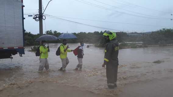 Inundaciones en Cartagena / Foto cortesía Inundaciones en Cartagena / Foto cortesía